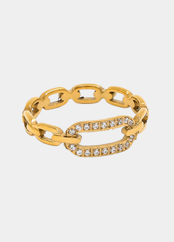 Ring | Elma Hollow | 18K Gold Plated