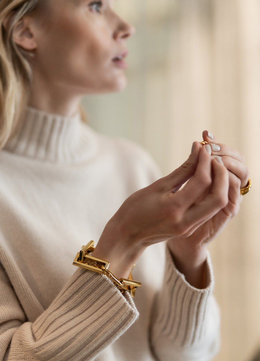 Bracelet | Relier | Small | Gold Plated