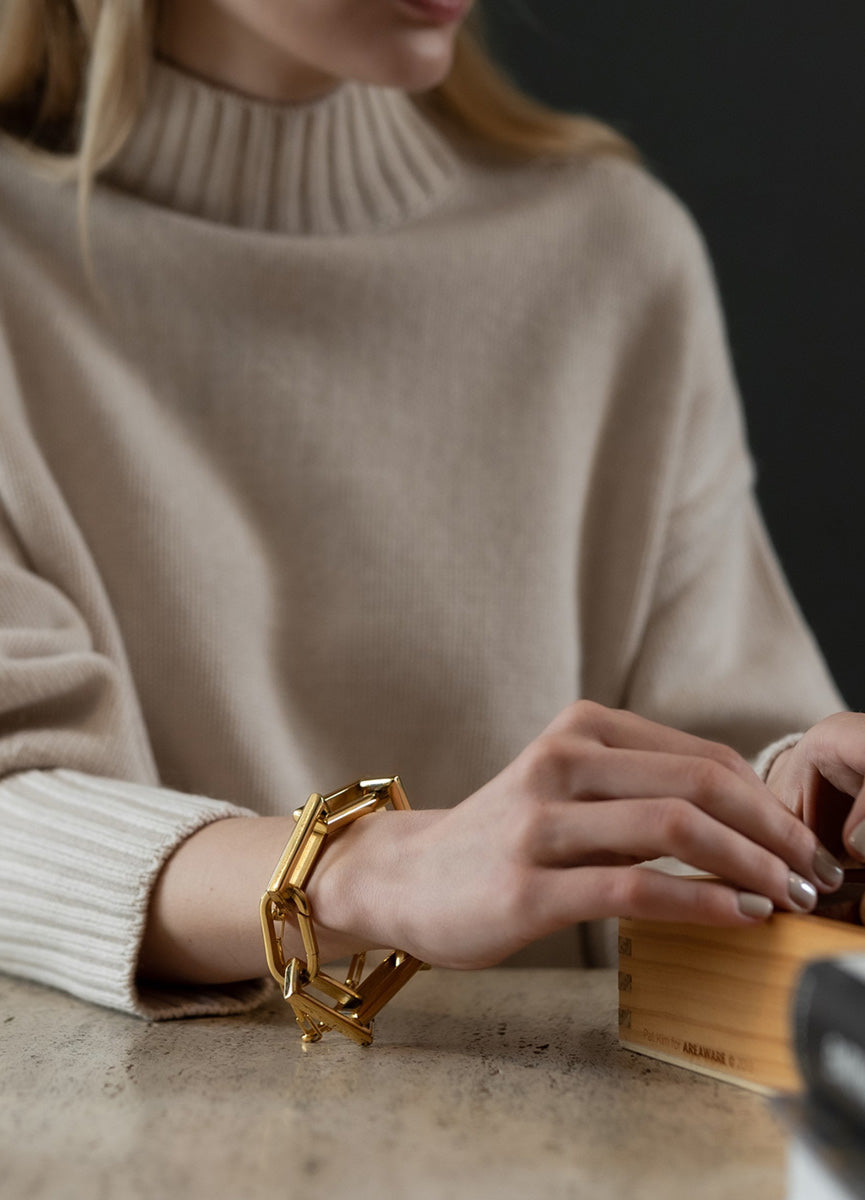 Bracelet | Relier | Small | Gold Plated