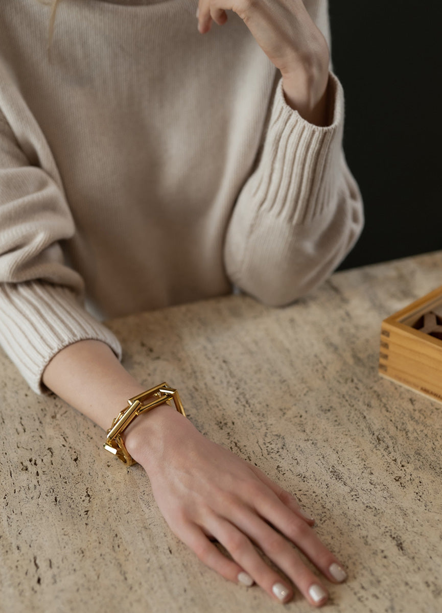 Bracelet | Relier | Small | Gold Plated