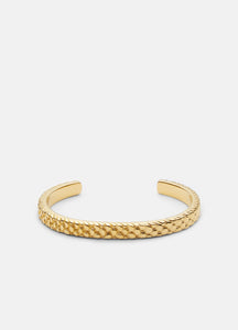 Bangle | Scale | Gold Plated