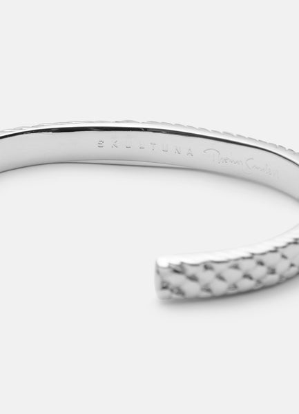 Bangle | Scale | Silver Plated