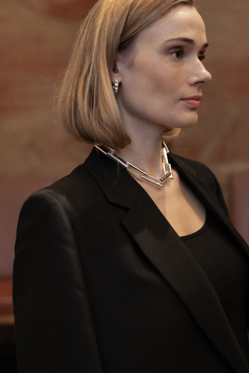 Earrings | Rivets | Silver Plated