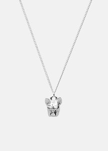 Necklace | French Bulldog | Silver Plated