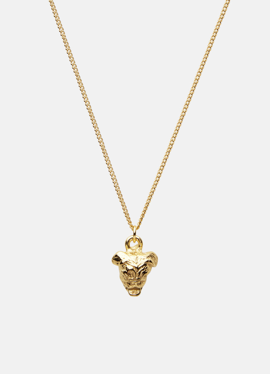Necklace | Pug | Gold Plated