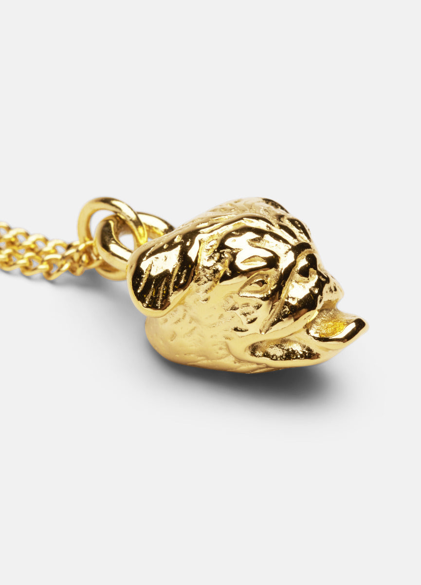 Necklace | Pug | Gold Plated