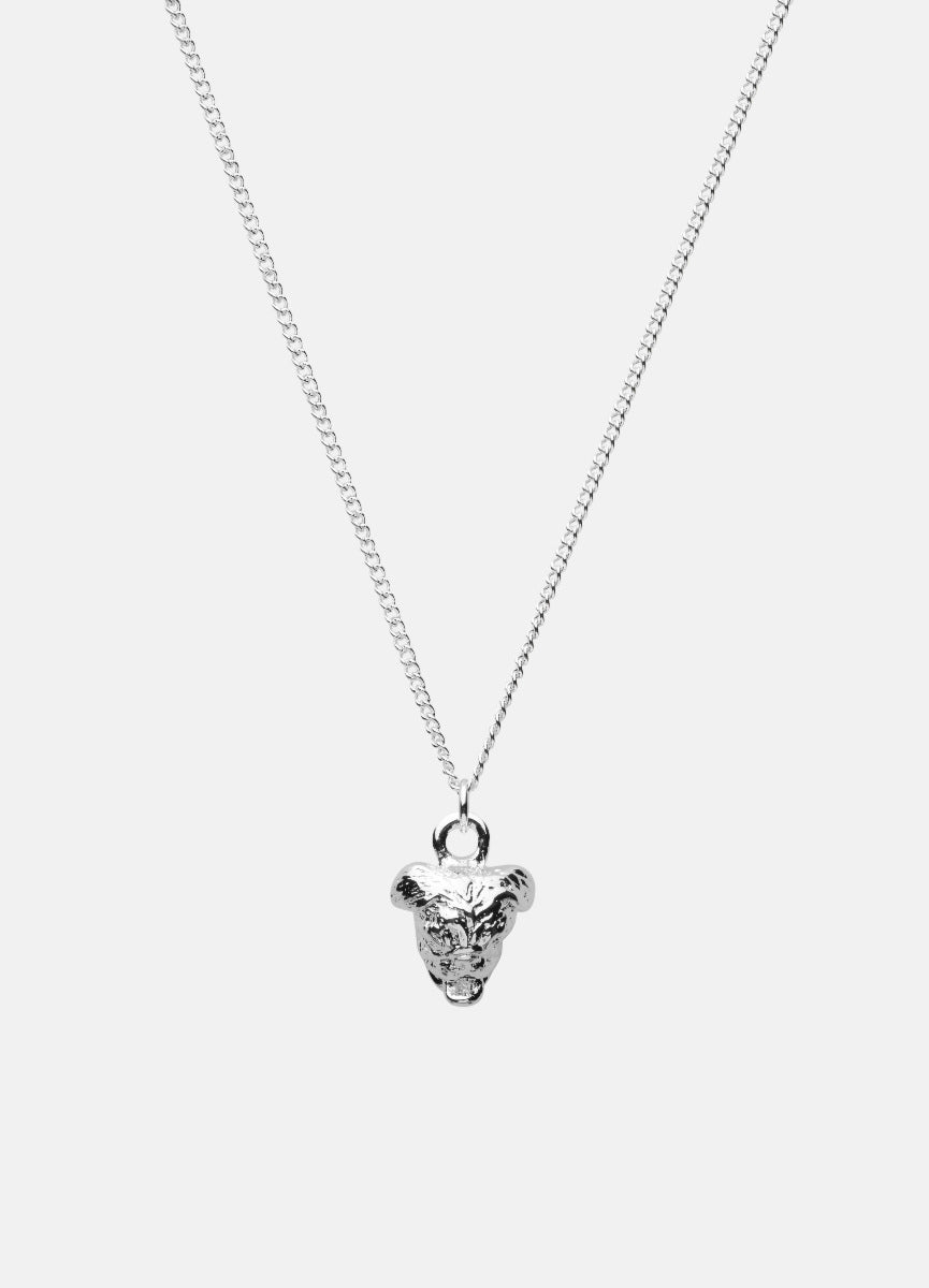 Necklace | Pug | Silver Plated