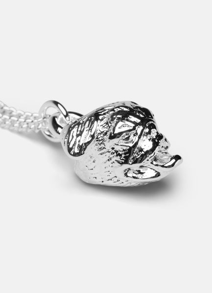 Necklace | Pug | Silver Plated