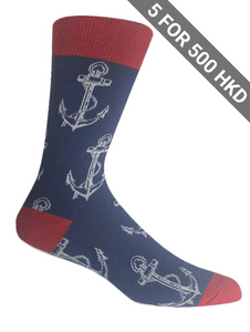 Socks | Navy | Ancor | Cotton