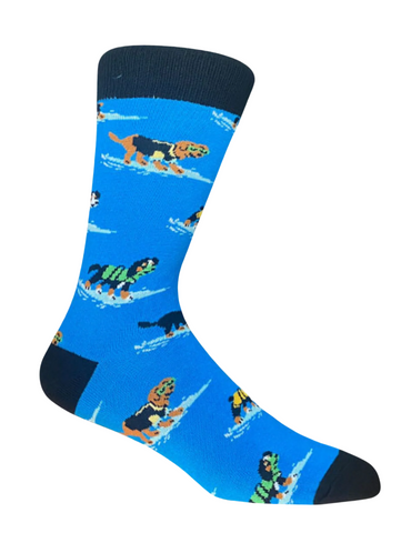 The Sockist cotton-blend socks in assorted colors and patterns, designed for stretch, breathability, and comfort in EU sizes 37–46.