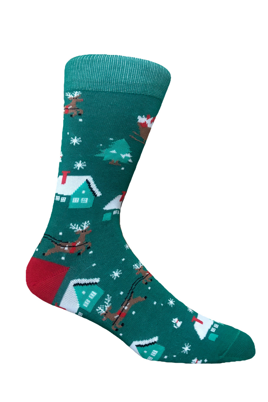 Socks | Christmas | Sleighin'it | Cotton