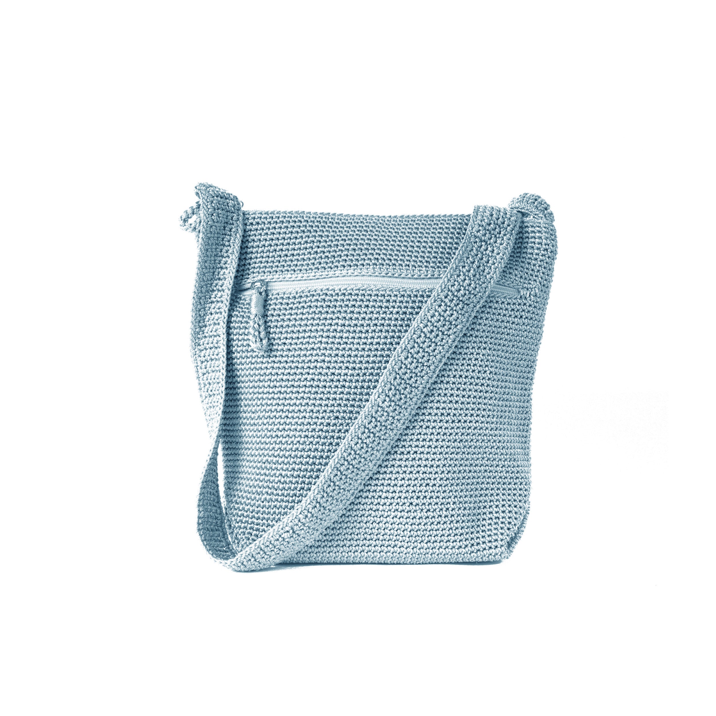 Small Body Bag | Ice Blue | Crochet