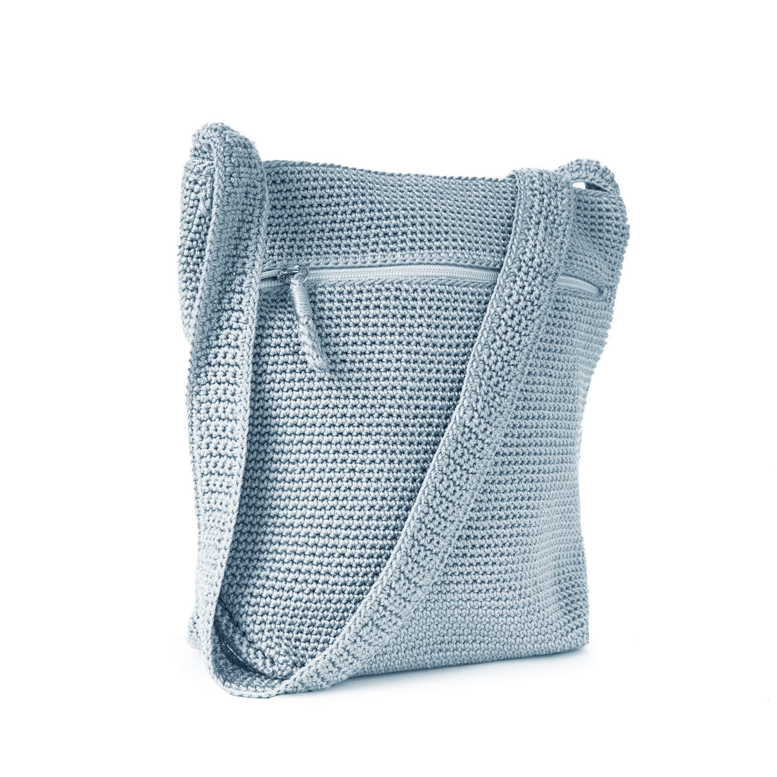 Small Body Bag | Ice Blue | Crochet