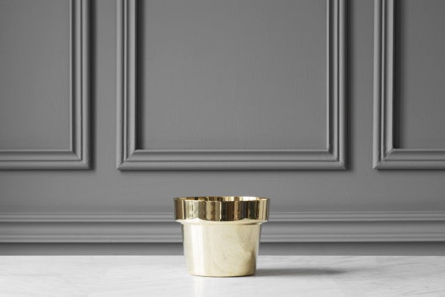 Pot | Polished Brass | Small - STOCKHOLM 