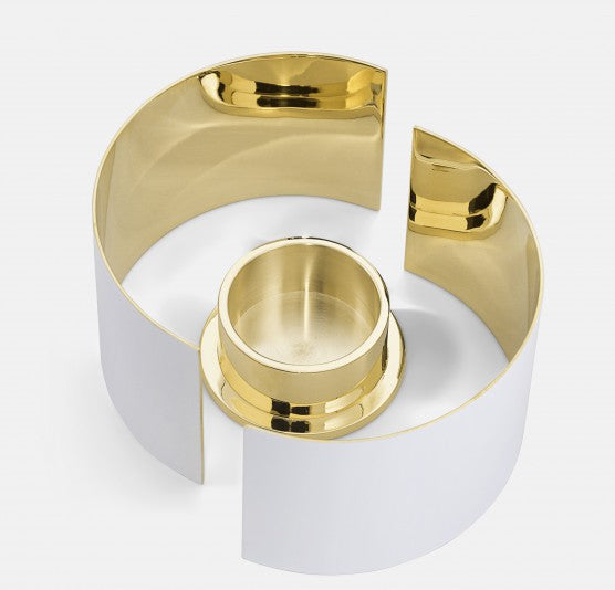 Candle Holder | Infinity | White | Small - STOCKHOLM 