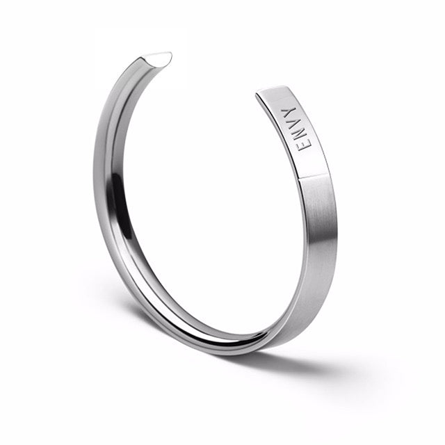 The Bangle | Wide Steel - STOCKHOLM 