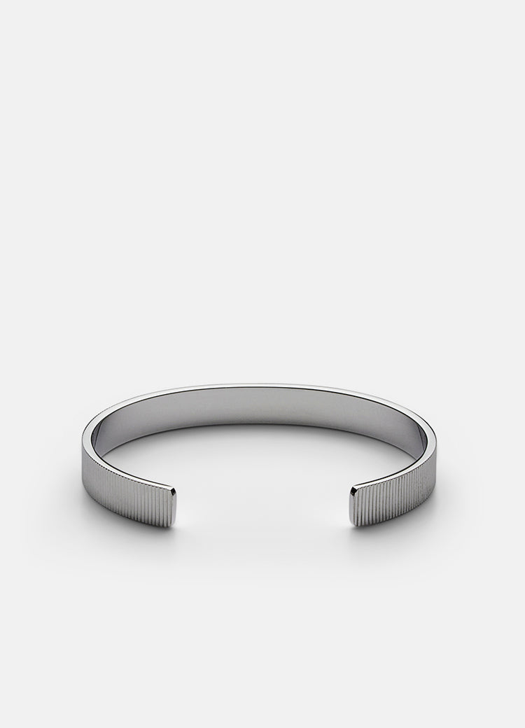 Bangle | Ribbed | Steel - STOCKHOLM 