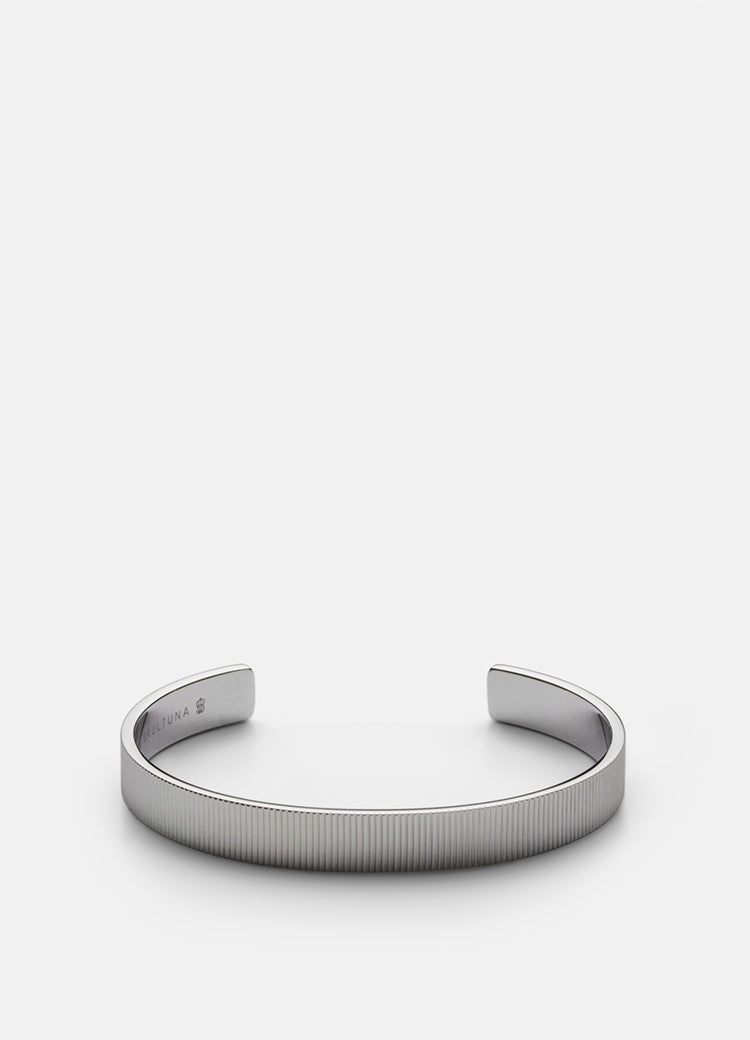 Bangle | Ribbed | Steel - STOCKHOLM 