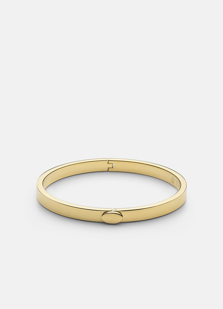 Bangle | Eternal  | Regular | Gold Plated | Small - STOCKHOLM 