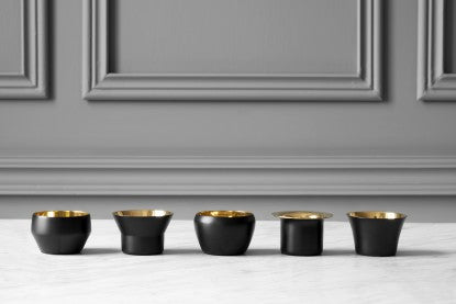 Candle Holder Kin | Set of 5 | Black - STOCKHOLM 