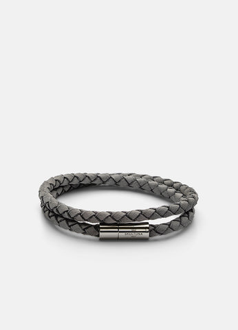 Suede Bracelet | Grey - STOCKHOLM 