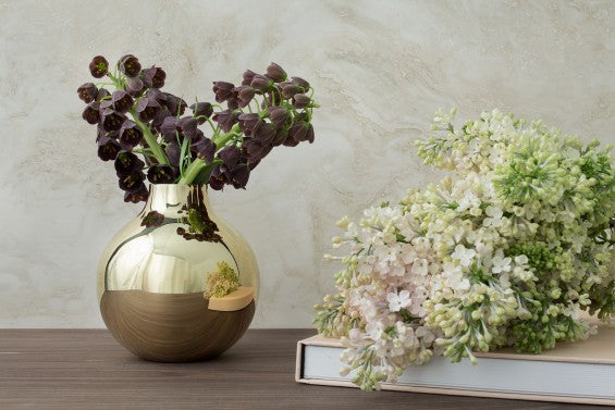 Vase | Boule | Brass | Extra Small - STOCKHOLM 