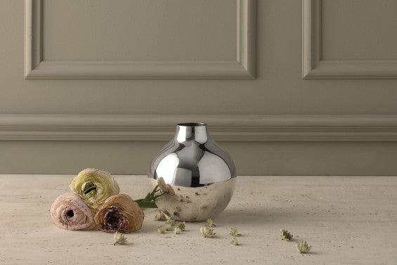 Vase | Boule | Silver | Extra Small - STOCKHOLM 