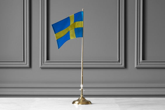 Flagpole with flag - STOCKHOLM 