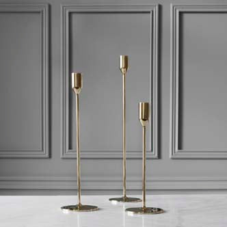 Candlestick | Nattlight | Brass | Large - STOCKHOLM 