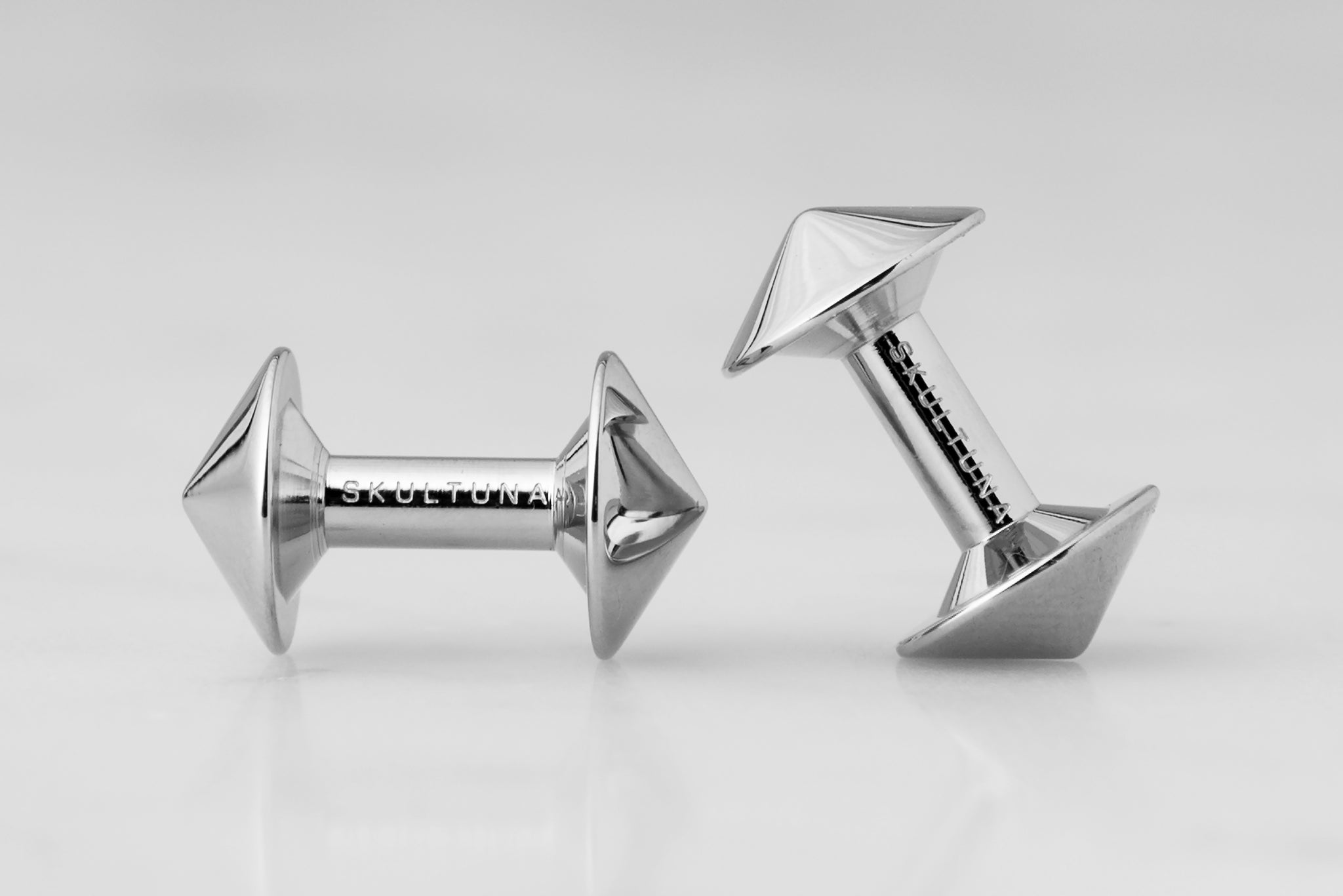 Cufflinks | Icon | Model X | Stainless Steel - STOCKHOLM 
