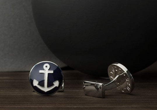 Cufflinks | The Anchor | Silver - STOCKHOLM 