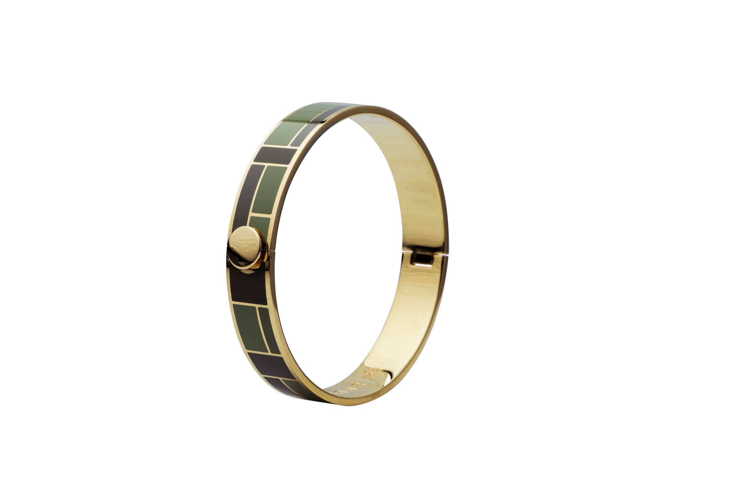 Bangle | Block Enamel | Camo Green - STOCKHOLM 