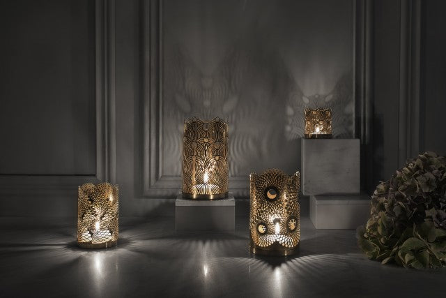 Candle Holder | Lara Bohinc | Brass | Lunar Small - STOCKHOLM 