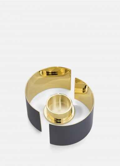 Candle Holder | Infinity | Dark Grey | Small - STOCKHOLM 