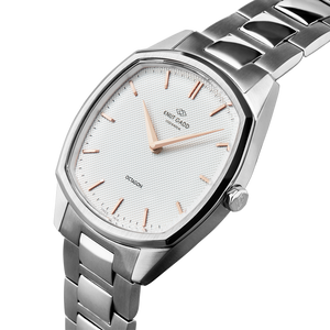 Octagon | Steel | White | Stainless Steel - STOCKHOLM 