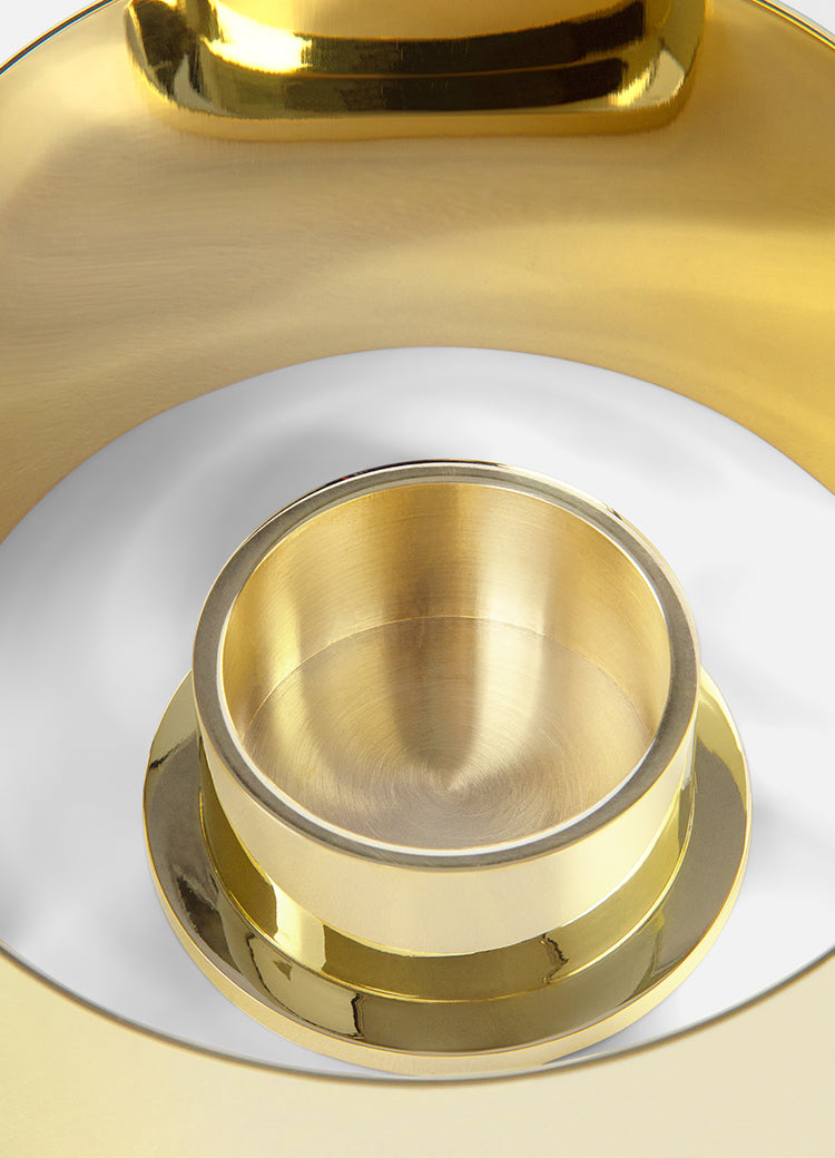 Candle Holder | Infinity | Brass | Small