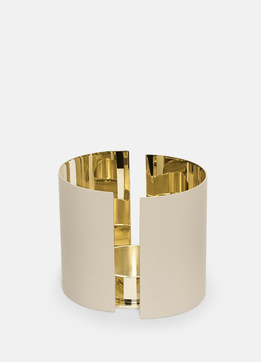 Candle Holder | Infinity | Beige | Large - STOCKHOLM 