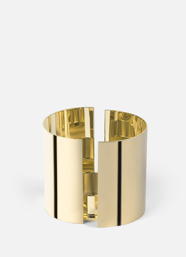 Candle Holder | Infinity | Brass | Large