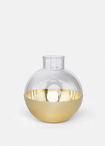 Vase | Pomme | Medium | Brass - STOCKHOLM 