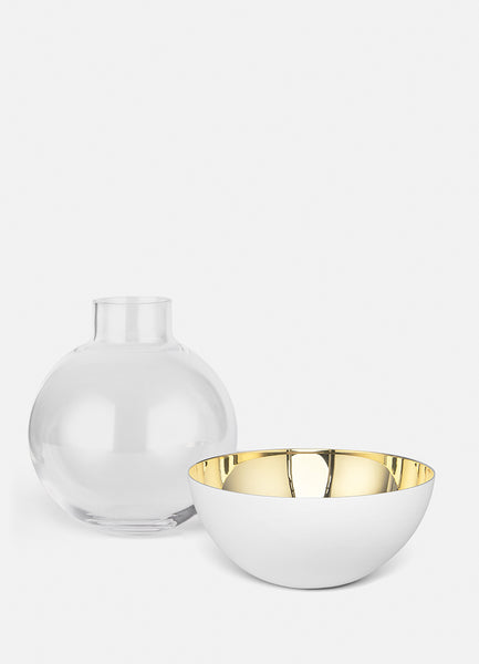 Vase | Pomme | Medium | White - STOCKHOLM 