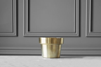 Pot | Brushed Brass | Extra Small - STOCKHOLM 