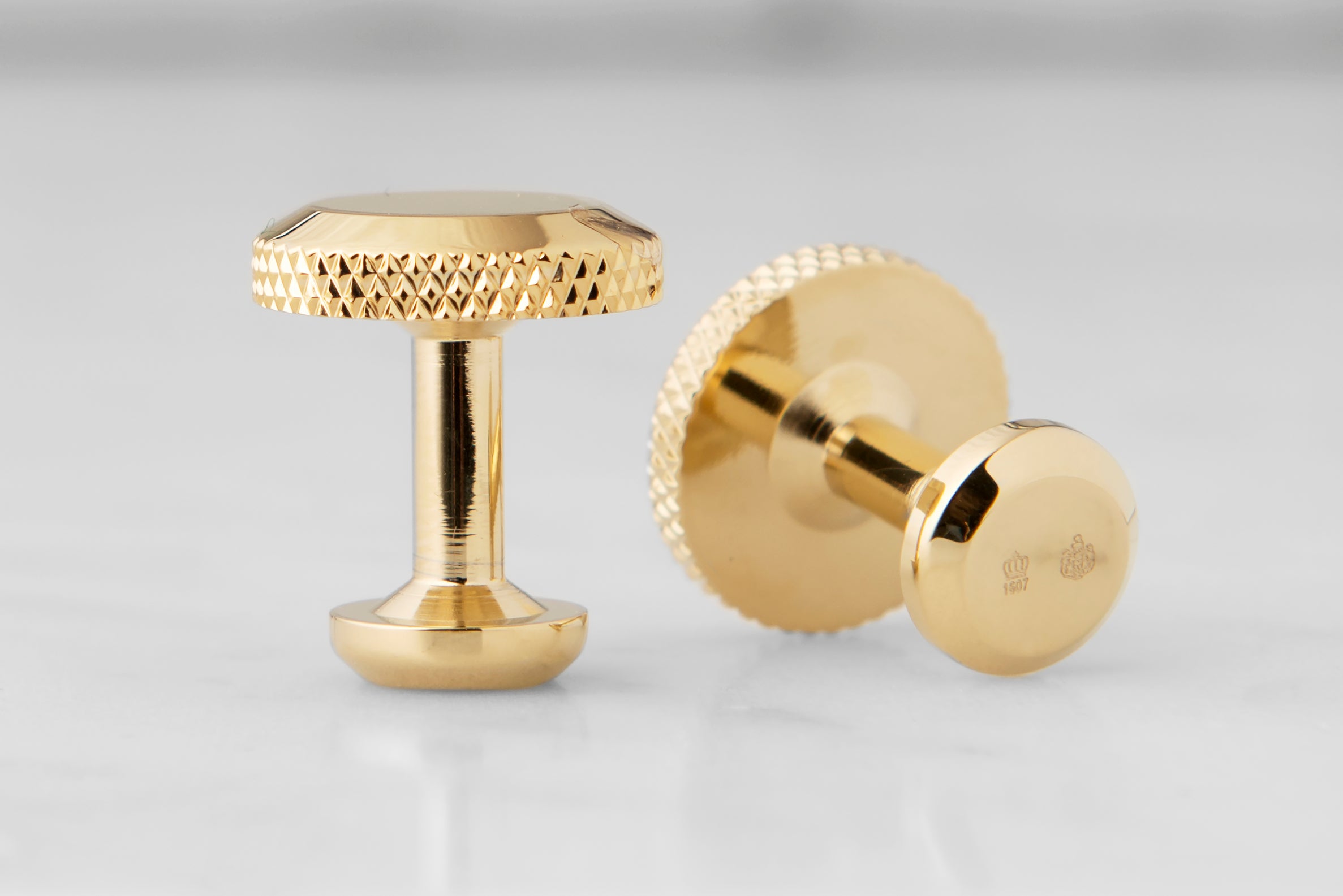 Cufflinks | Icon | Model 8 | Gold Plated - STOCKHOLM 