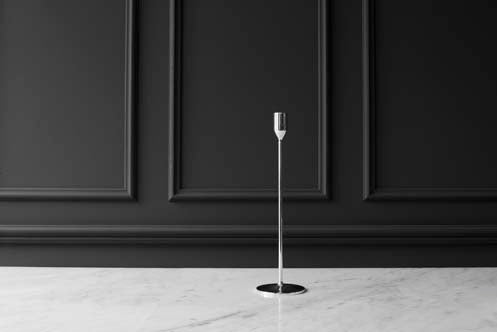 Candlestick | Nattlight | Silver | Medium - STOCKHOLM 