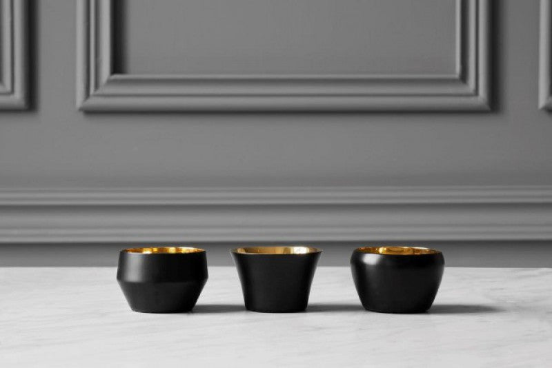 Candle Holder Kin | Set of 3 | Black - STOCKHOLM 