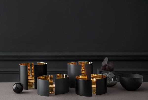 Candle Holder | Infinity | Black | Small - STOCKHOLM 