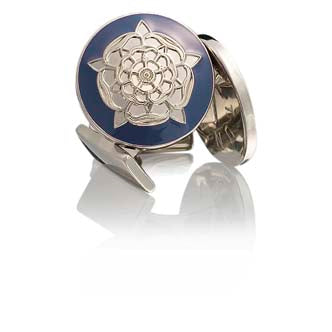Cufflinks | Tudor Rose | Silver - STOCKHOLM 