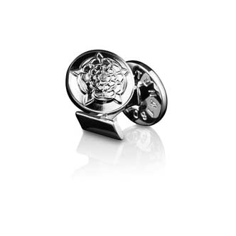 Cufflinks | Tudor Rose | Silver - STOCKHOLM 