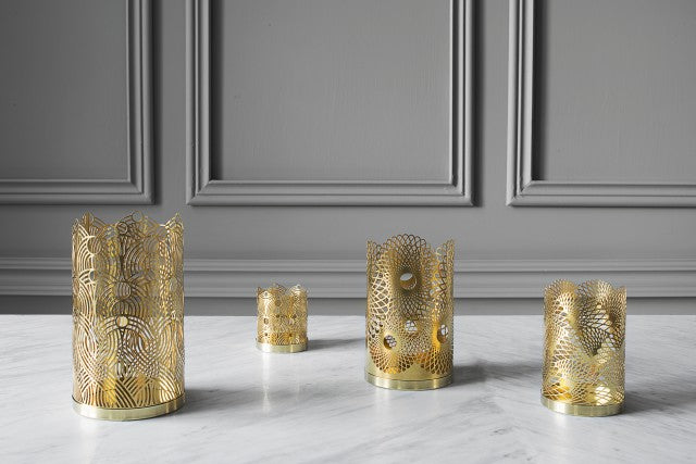 Candle Holder | Lara Bohinc | Brass | Feather - STOCKHOLM 
