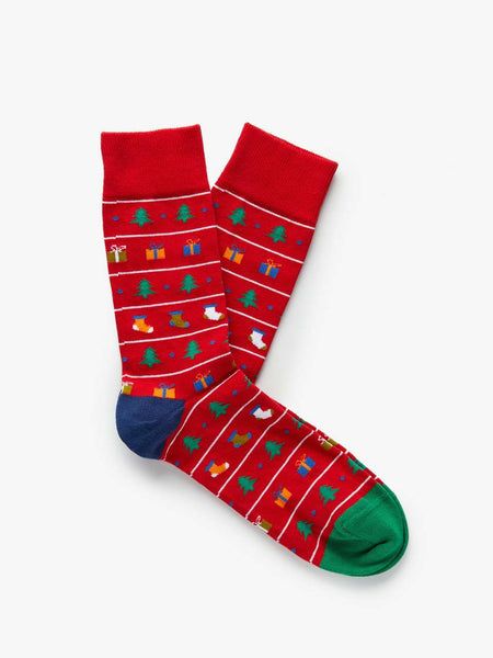 Socks | Christmas Red | Gifts & Trees  | Cotton