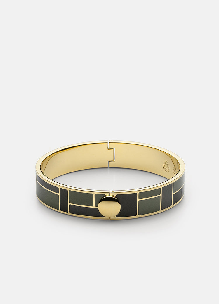 Bangle | Block Enamel | Camo Green - STOCKHOLM 
